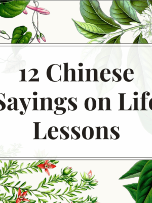 Chinese sayings on life lessons #Chinese4kids #Chinesesayings #Chinesewisdom